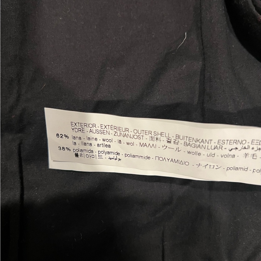 Zara red girls wool coat - Picture 5 of 5